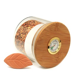 Glass Shag Case with Humidity Stone