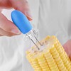 ECO-FUSED Corn Holders - 4 Pairs (Orange/Yellow/Blue/Green) - Corn on