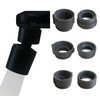 Rotating Faucet Aerator Extender,Nozzle Faucet Adapters, Universal Splash Filter Kitchen