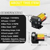 TRUPOW 110V AC Self-priming Gasoline Fuel Oil Transfer Pump with