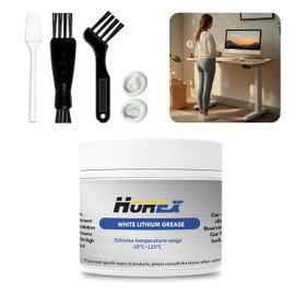 Horex Standing Desk Lithium Grease Electric Adjustable Stand Up Height Table Lubricant Lead Screw Gear Lubricating Multi Purpose Anti Rust Squeaky For Home Office Computer Workstation Accessories 50g