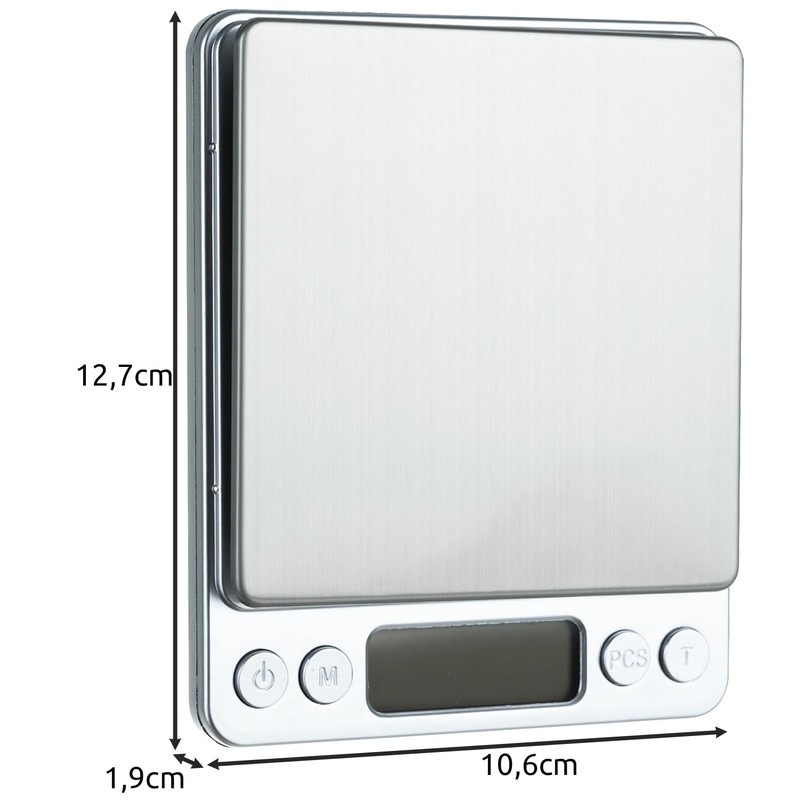 Ruhhy 19899 Digital Kitchen Scales Jewellery Scales Gold Precision Scales