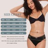 LEVAO Cotton Underwear Women's Bikini Panties Breathable Hipster Stretch Full