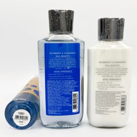 Wildberry & Chamomile 3-Piece Bath & Body Bundle | Fine Fragrance Mist, Shower Gel and Body Lotion