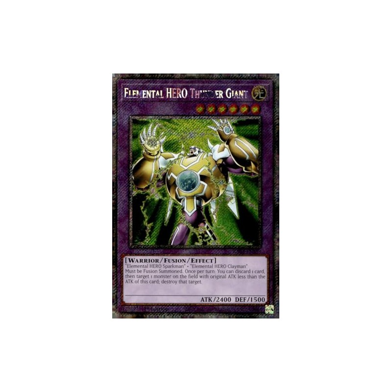 Elemental Hero Thunder Giant (Platinum Secret Rare) - RA03-EN153 -
