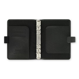 Filofax Personal Saffiano Organiser - Black