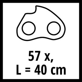 Einhell Ersatzkette 40 cm (57 T) Benz. Kettensgen-Zubehr