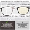 STASTEND 4 Pack Progressive Multifocus Reading Glasses Blue Light Blocking