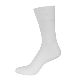 Nur Der Men's Calf Socks - White - 7