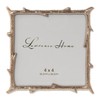 Lawrence Frames Metal Picture Frame, Natural Branch Design, Gold, 4x4
