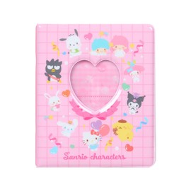 Sanrio (SANRIO) L-size Photo Pocket Album (Enjoy Idol) Sanrio Characters PVC Approximately Width 18 x Depth 3.3 x Height 22 cm 6-Hole Type Sheet 12 (48 Pockets) Binder 493716