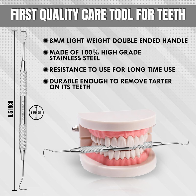 Professional Dental Tools |Tartar Scraper for Dentist, Personal Use and