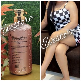Bella-white Glow & Radiance With Vit.C & Papaya Ext. Body Lotion 500mlx1👌 SPF50