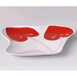 Target Room Essentials ~ Melamine 8" Cherry Cherries Dinner Plate ~ NEW