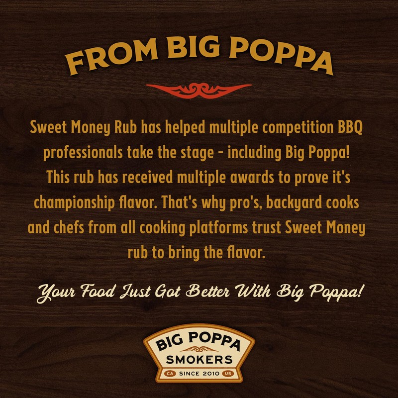 Big Poppas Sweet Money Seasoning (3 Pack Bundle)