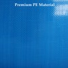 Paddling Pool Cover, 221x150CM Solar Pool Cover, Ground Swimming Pool