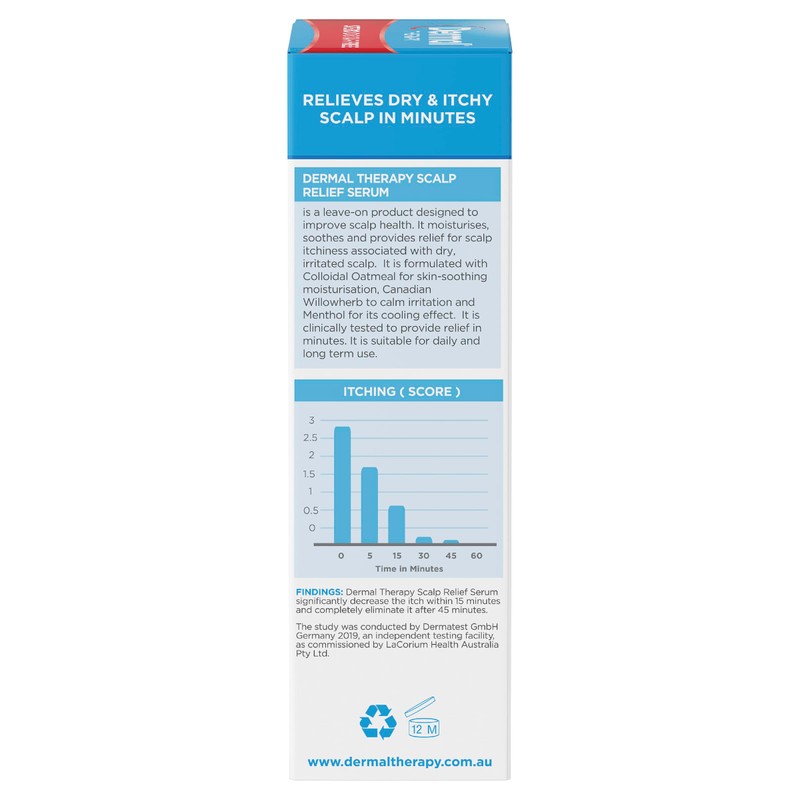 Dermal Therapy Scalp Relief Serum | Moisturises, Soothes and Provides