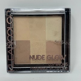 Kleancolor Nude Glow Luminous Finishing Powder, Natural, Pressed New Sealed