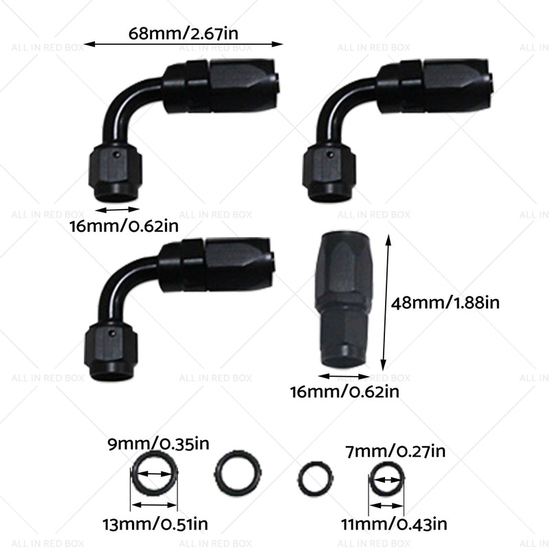 MAX COOL Power Steering Pump Hose Kit Suitable for LS