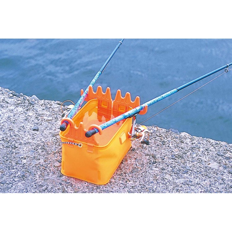Daiichi Seiko Fishing Bucket, 2 Rods, 3.6 gal (12 L),