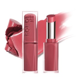 INTO YOU Glow Balm-in Lipstick, Sheer and Hydrating Tinted Lip Stain, Bare-skin Feel and Mirror-like Finish with Long Lasting Lightweight Texture(GL03)