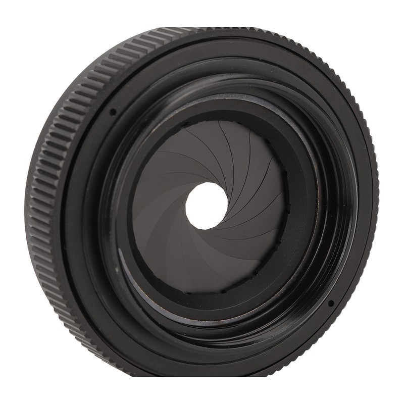 Microscope Aperture Manual Adjustable 1.5‑26mm M42 Lens Optical Diaphragm for