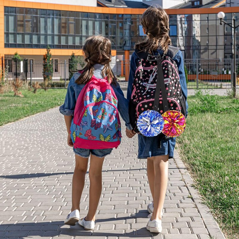 NICENEEDED Polyester Pom Pom Holder for Backpack Cheer Cheerleading Pompoms