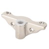 2PCS 1/2in Oarlock Socket 316 Stainless Steel Polished Finish Side