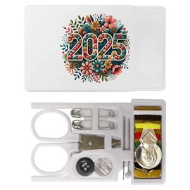 'Floral New Year 2025' Mini Travel Sewing Kit (SE00036577)
