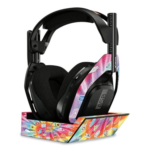 MightySkins Glossy Glitter Skin Compatible with Astro A50 Wireless Headphones