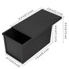 CE Compass Pullman Loaf Pan with Lid 1lb Dough Capacity
