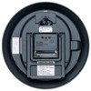 Seiko Clock, Wall Clock, Dual Clock, Radio, Analog, Black Metallic,