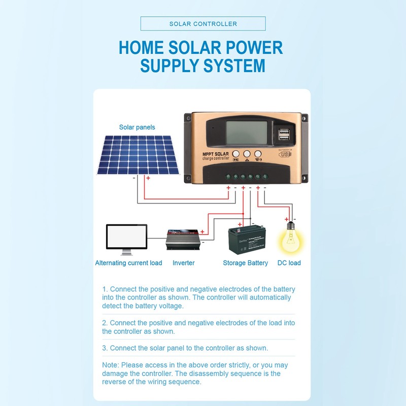Solar Charge Controller MPPT Solar Charge Controller Solar Panel Regulator