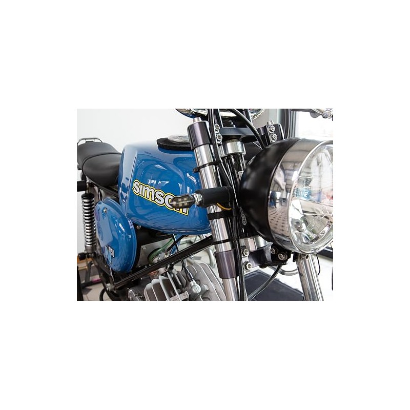 Set of Front Indicator Carrier M8 LED for Simson S51,