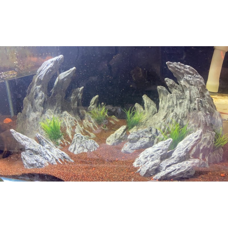 AWXZOM “Soul Valley” Aquarium Ornaments Aquarium Decoration Model Kits, Include