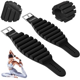 Wrist & Ankle Weights for Men Women and Kids, Adjustable Arm and Leg Weights Set of 2 (1Lb Each), Wearable Wrist Weights for Home Yoga, Pilates, Dance, Aerobics, Running, Walking, Gym,Workout Exercise
