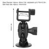 Bewinner Universal Dashcam Mount, 360 Degree Adjustable Dashcam Suction Cup