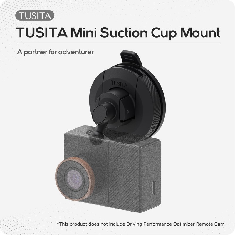 TUSITA Mini Suction Cup Holder Compatible with Garmin Dash Cam