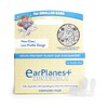 EarPlanes+ Invisible Airplane Travel Ear Protection Clear Low-Profile Design (Small,