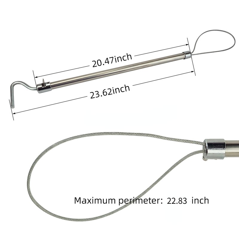 nomal Heavy Duty Hog Catcher Snare Stainless Steel Pig Holder