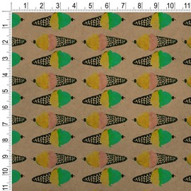 GRAPHICS & MORE Ice Cream Cones Pattern Premium Kraft Roll Gift Wrap Wrapping Paper