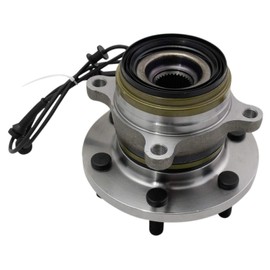 TRQ Front Left Right Wheel Hub Bearing Assembly Driver Passenger Side Compatible with 2016-2023 Nissan TITAN XD