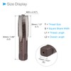 CoCud Hand Threading Taps, M20 x 2.5 Thread, Metric Alloy