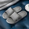 Acupressure slippers living room office massage slippers men gray