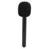 Wireless Mic Handheld Adapter with Windshield Foam Lightweight Interview Microphone