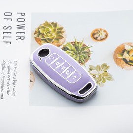 Tautrophen Key Fob Cover Fit for Nissan Rogue Pathfinder kicks Sentra Versa 4Runner 5 Buttons 2023 2024