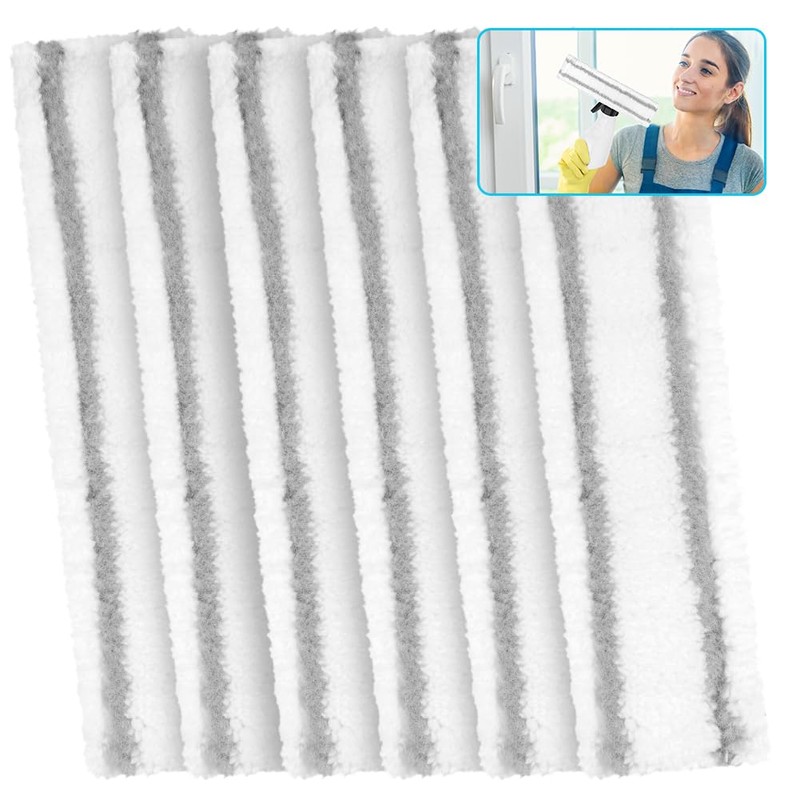 Adiwo Window Vac Cleaning Pads for Karcher, 6Pcs Karcher Window