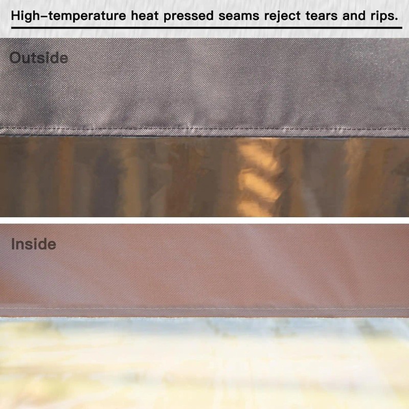 Heavy Duty 18 Oz Waterproof PVC Clear Panel Curtain Privacy