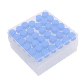 SHUATI Vial Holder Rack 36PCS Graduated Marks High Quality Clear Sample Tubes Durable PP Material Cryo Tubes Science Experiments