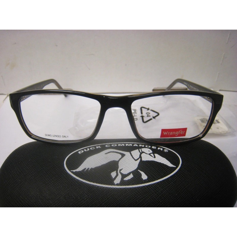 WRANGLER EYEGLASS FRAMES Style W151 in BROWN 54-17-138-33v With Generic